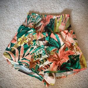 OFFLINE By Aerie 2" Hot Stuff Short Tropical Print M